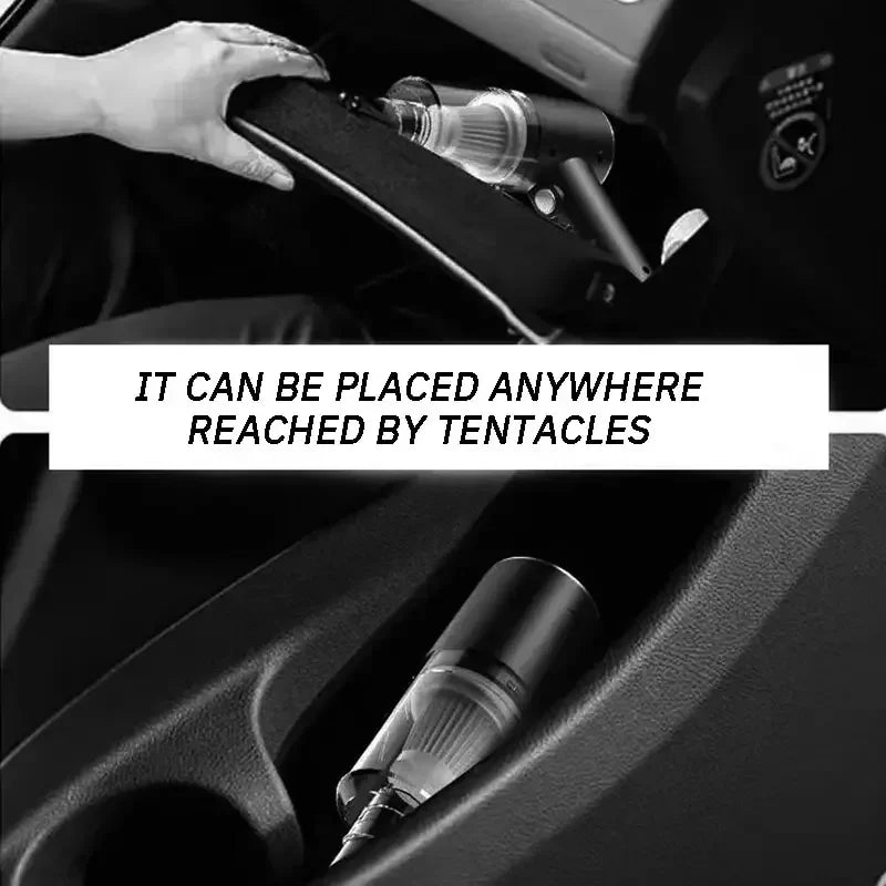 Mini Powerful Cordless Vacuum - Clean Your Car in Seconds