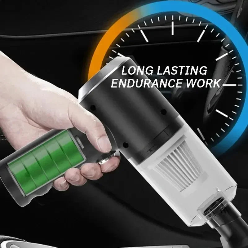 Mini Powerful Cordless Vacuum - Clean Your Car in Seconds
