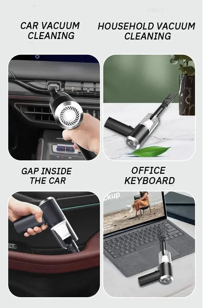 Mini Powerful Cordless Vacuum - Clean Your Car in Seconds